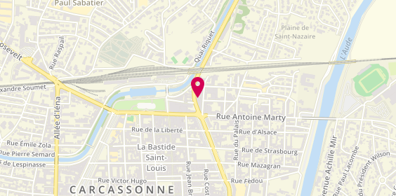 Plan de DELCAMBRE Emmanuel, 18 Route Minervoise, 11000 Carcassonne