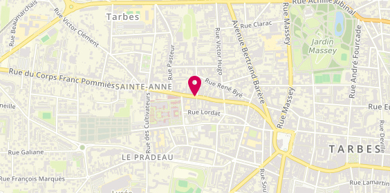 Plan de Chez Manu, 59 Rue Georges Lassalle, 65000 Tarbes