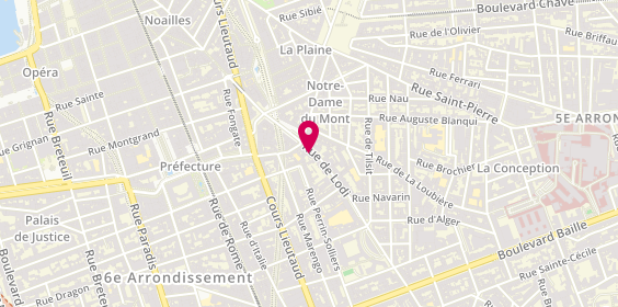 Plan de Pierre Chausseur, 12 Rue de Lodi, 13006 Marseille
