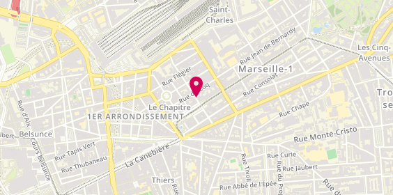 Plan de Cordonnerie des Abeilles, 16 Rue Abeilles, Bis, 13001 Marseille