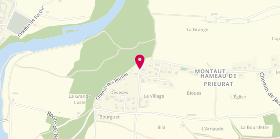 Plan de Jean Michel Dedieu, 313 Route Saint Barthélemy, 31410 Montaut