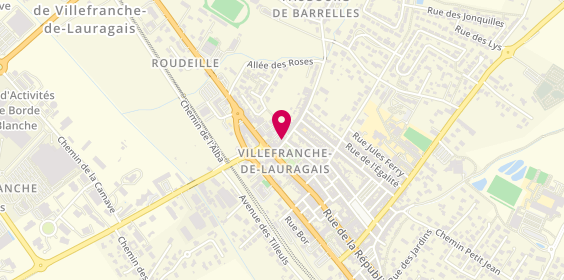 Plan de Cordonnerie de la Poste, 4 Rue Waldeck Rousseau, 31290 Villefranche-de-Lauragais
