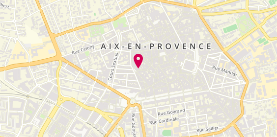 Plan de Service Rapid'cordonnerie des Tanneurs, 50 Rue Aumône Vieille, 13100 Aix-en-Provence