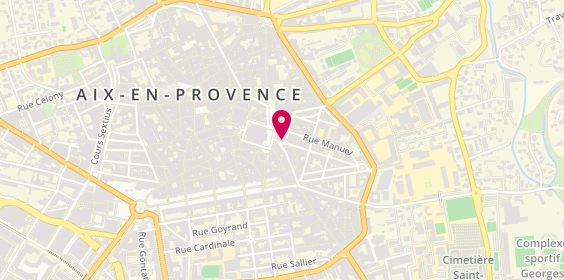 Plan de Aix Multi Services, 3 Rue Emeric David, 13100 Aix-en-Provence