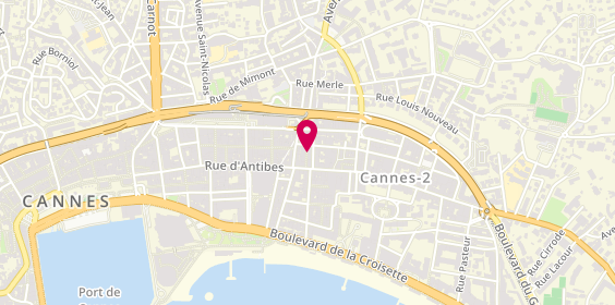 Plan de Cordonnerie gambetta, 8 Rue Allieis, 06400 Cannes