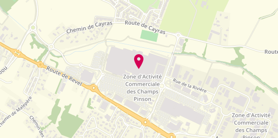 Plan de Mister Minit, Centre Commercial Saint Orens
5 All. Des Champs Pinsons, 31650 Saint-Orens-de-Gameville