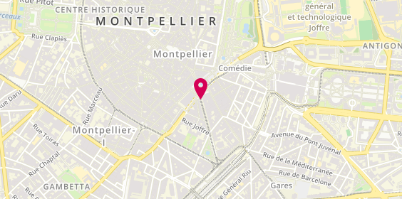 Plan de Fc2R, 1 Rue Maguelone, 34000 Montpellier