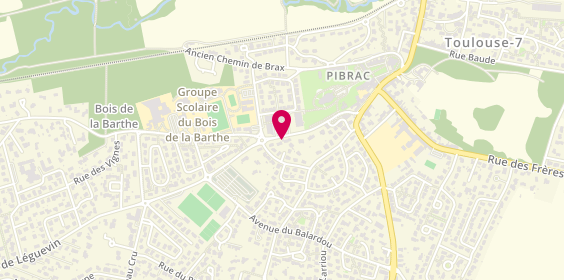 Plan de Chez Leon Cordo Cles, 43 Rue Principale, 31820 Pibrac