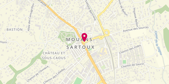 Plan de Myserrure, 3 avenue Marcel Journet, 06370 Mouans-Sartoux
