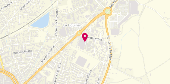Plan de Ysy Point-Services, Centre Commercial Leclerc
125 Rue du Levant, 34400 Lunel
