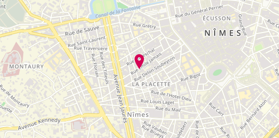 Plan de L'Emile Pompe, 31 Rue Emile Jamais, 30900 Nîmes