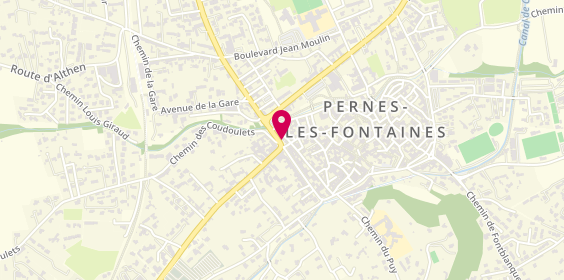 Plan de Cordonnerie Pernoise, 33 avenue Jean Jaurès, 84210 Pernes-les-Fontaines