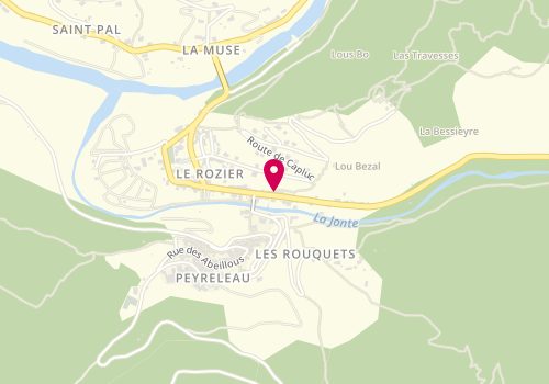 Plan de La Nouvelle Gomme, Las Faissos, 48150 Le Rozier
