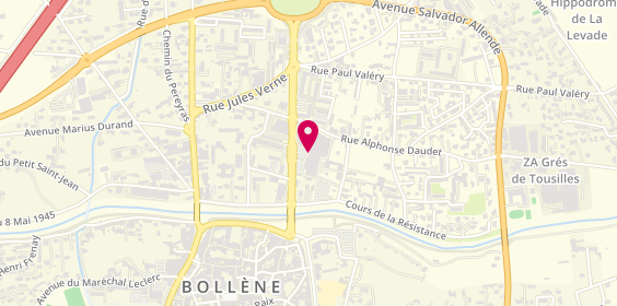 Plan de FG Multiservices, Avenue Jean Giono, Centre Commercial Intermarché, 84500 Bollène