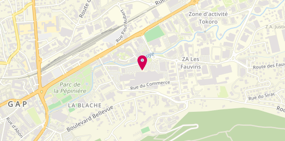 Plan de Le Talonneur, Centre Commercial Leclerc
Route des Fauvins, 05000 Gap