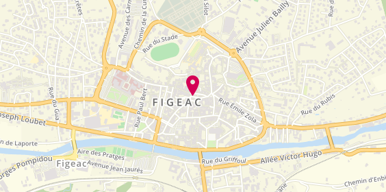 Plan de Figeac Multi Services, 13 Place Carnot, 46100 Figeac
