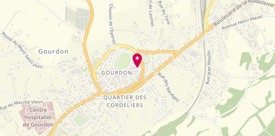 Plan de Cordonnerie St Jacques, 17 Rue Corps Franc Pommiers, 46300 Gourdon