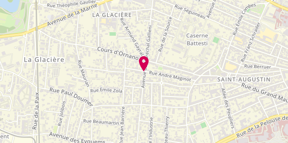 Plan de GUENARD Frédéric, Centre Commercial Avenue Mar Gallieni, 33700 Mérignac