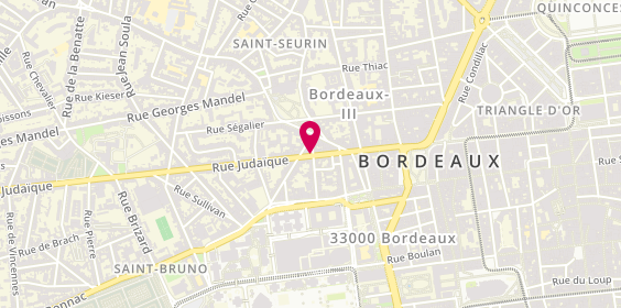 Plan de PUJADE Alain, 67 Rue Judaïque, 33000 Bordeaux
