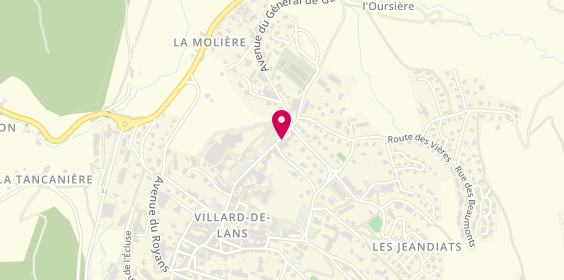 Plan de La Cordonnerie, 330 avenue du Général de Gaulle, 38250 Villard-de-Lans