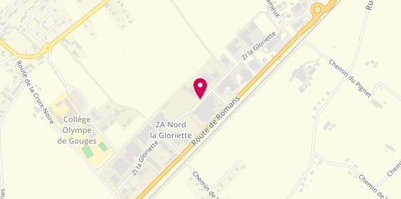 Plan de Pil'vite, Centre Commercial Leclerc Zone Industrielle Gameux, 38160 Chatte