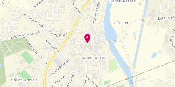 Plan de Le Renard'tisan & Cie, 8 Rue Lafayette, 24110 Saint-Astier