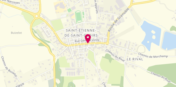 Plan de Caprices, 46 grande Rue Octave Chenavas, 38590 Saint-Étienne-de-Saint-Geoirs