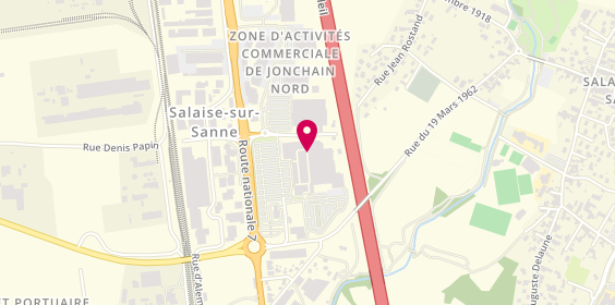 Plan de SAS M3S, Galerie Marchande Carrefour, 38150 Salaise-sur-Sanne