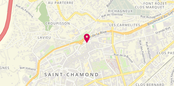 Plan de Cordonnerie nouvelleAD, 5 place de la Halle, 42400 Saint-Chamond