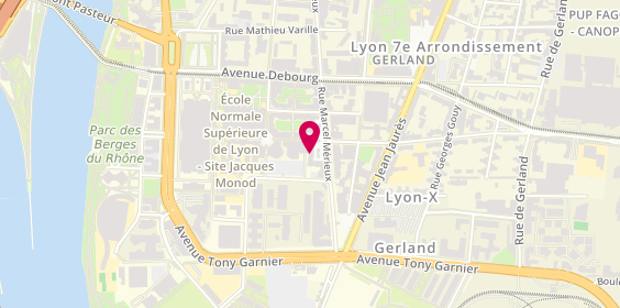 Plan de Cordonnerie Rive Gauche, 16 Place des Pavillons, 69007 Lyon