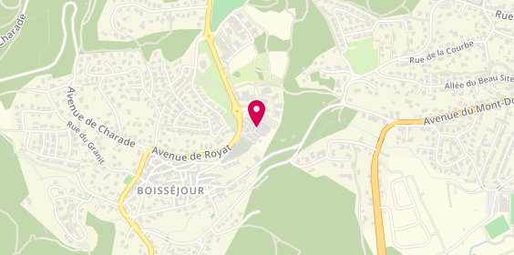 Plan de AB2C Cordonnerie CLE, 10 Route de Boissejour, 63122 Ceyrat