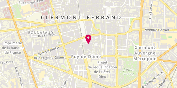 Plan de Le Bouif, Centre Jaude Place de Jaude
18 Rue d'Allagnat, 63000 Clermont-Ferrand