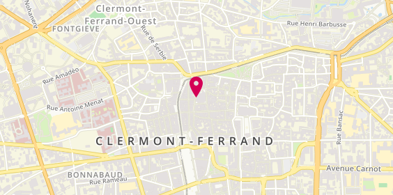Plan de Alves Pontes Joaquim Joaquim, 53 place Saint-Pierre, 63000 Clermont-Ferrand
