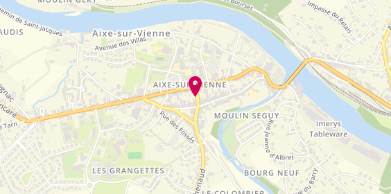 Plan de Cordonnerie-Cles Aixoise, Rue du Dr Duverger, 87700 Aixe-sur-Vienne