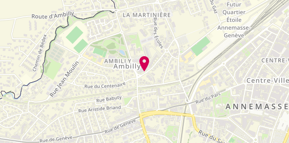Plan de Au Savetier d'Ambilly, 30 Rue des Marronniers, 74100 Ambilly