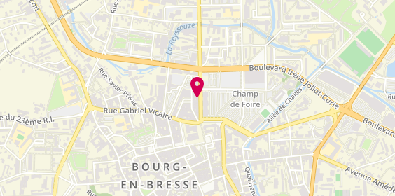 Plan de Ain Espace Services, 19 avenue Maginot, 01000 Bourg-en-Bresse