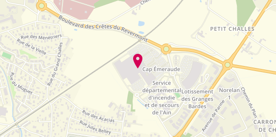 Plan de L'Atelier Services, 1380 Boulevard des Crêtes du Revermont, 01000 Bourg-en-Bresse