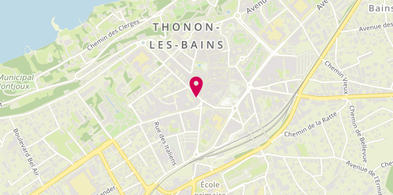 Plan de Cordonnerie du Léman, 4 Boulevard Carnot, 74200 Thonon-les-Bains