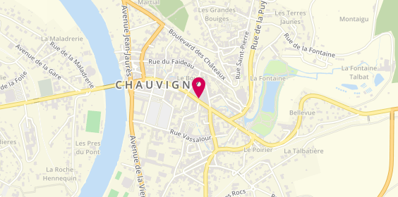 Plan de Au Chat Botté, 21 Rue du Marche, 86300 Chauvigny