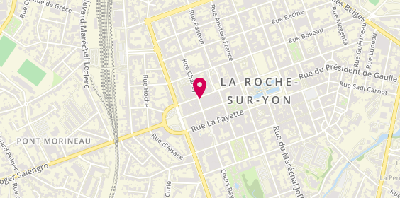 Plan de La Cordonnerie Clémenceau, 21 Rue Salvador Allende, 85000 La Roche-sur-Yon