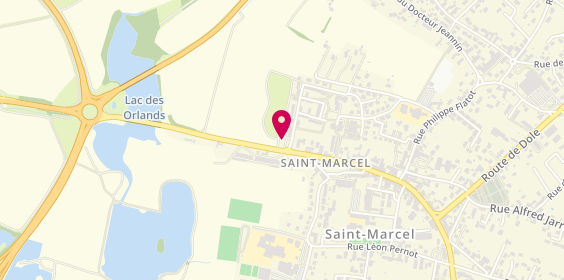 Plan de Espace Multiservices Saint Marcel, Rue Jean Henri Fabre, 71380 Saint-Marcel