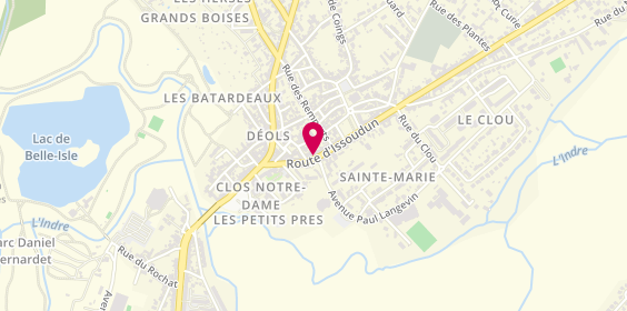 Plan de BATY François, 19 Bis Route d'Issoudun, 36130 Déols