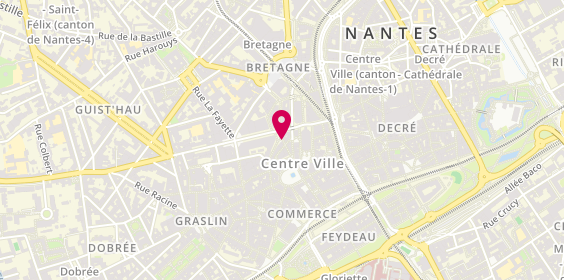 Plan de Cordonnerie du Bon Pasteur, 3 Place du Bon Pasteur, 44000 Nantes