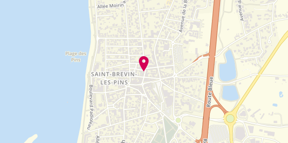 Plan de La Curieuse Cordonnerie, 260 avenue de Mindin, 44250 Saint-Brevin-les-Pins