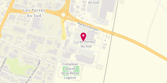 Plan de Aux P'tits Souliers, Centre Commercial Leclerc 355 Avenue Jean Moulin, 21160 Marsannay-la-Côte