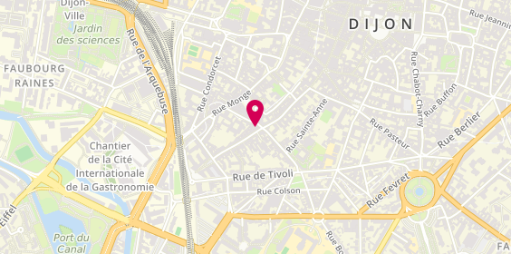 Plan de Cordonnerie Berbisey, 88 Rue Berbisey, 21000 Dijon