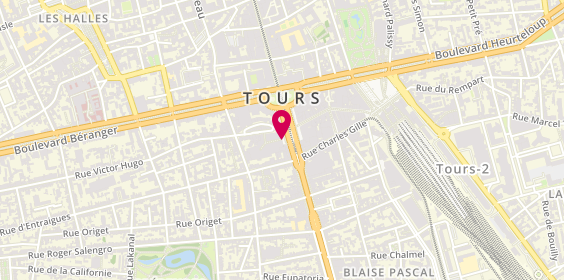 Plan de Minit France, 19 Place Jean Jaurès, 37000 Tours
