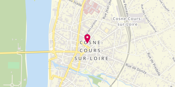 Plan de Cordonnerie Ramé, 14 Rue Jean Jaurès, 58200 Cosne-Cours-sur-Loire