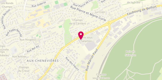 Plan de Cordonnerie Talon Minute, 6 Faubourg de Belfort Centre Commercial Leclerc, 70400 Héricourt