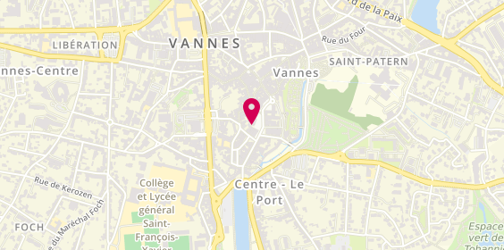 Plan de Cordonnerie Blanchard, 15 Place des Lices, 56000 Vannes
